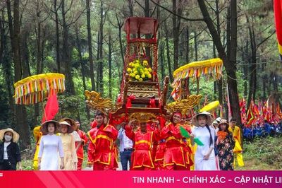 Giỗ Tổ Hùng Vương, về miền đất thiêng Ngàn Hống