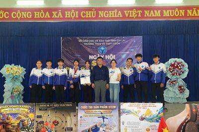 Học sinh Gia Lai tích cực tham gia ngày hội STEM