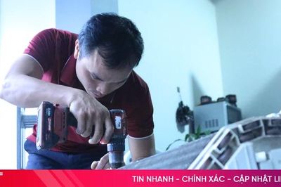 Người dân 'đến nóng mới lo', thợ điều hòa làm tới nửa đêm chưa hết việc