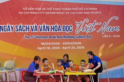 Lan tỏa ký ức lịch sử qua không gian sách dịp 30/4