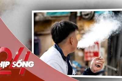 NHỊP SỐNG 24: Từ 15/5, hút hoặc chứa chấp người sử dụng thuốc lá điện tử bị phạt đến 10 triệu đồng