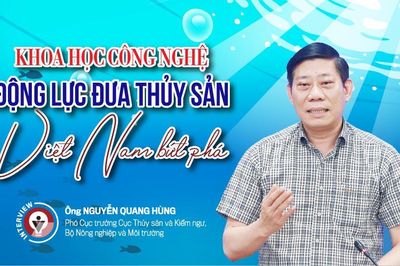 Khoa học công nghệ: Động lực đưa thủy sản Việt Nam bứt phá