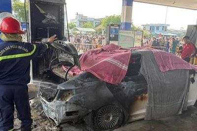 Luật sư lên tiếng vụ ô tô chở hàng chục khối pin bốc cháy tại cây xăng ở Đà Nẵng