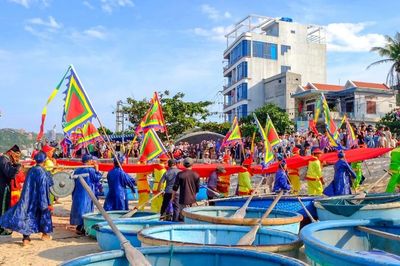 Rộn ràng Lễ hội cầu ngư xã Nhơn Châu