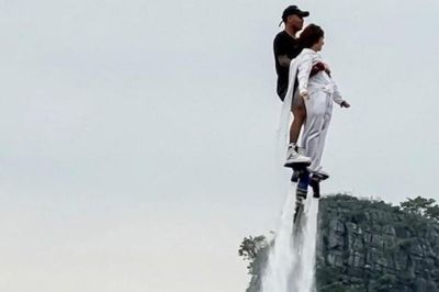 Thanh niên gặp sự cố khi đang chơi ván bay ở Ninh Bình