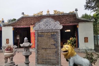 Thanh Hóa đầu tư gần 2,9 tỷ đồng tu bổ đền An Lạc