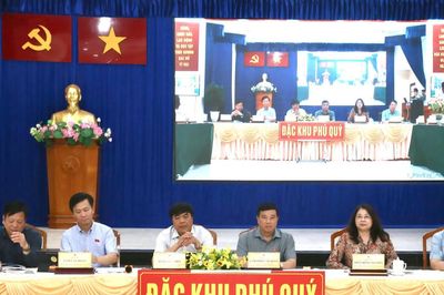 Đoàn ĐBQH tỉnh Lâm Đồng tiếp xúc cử tri sau Kỳ họp thứ nhất, Quốc hội khóa XVI