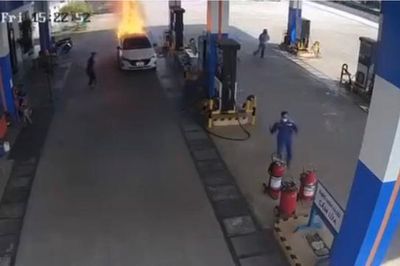 Vụ cháy ô tô tại cây xăng khiến 2 người tử vong: Tài xế có thể đối diện khung hình phạt nào?