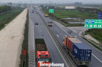 Cao tốc Cao Bồ - Mai Sơn nhiều đoạn hạ tốc độ xuống 50 km/h