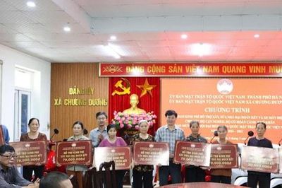 Xã Chương Dương chung tay vì người nghèo