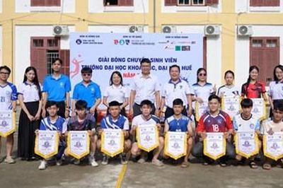 Khai mạc Giải Bóng chuyền sinh viên HUSC năm 2026