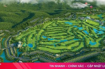 Toàn cảnh khu vực triển khai dự án sân golf gần 1.000 tỷ tại Hà Tĩnh