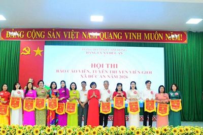 Hội thi Báo cáo viên, tuyên truyền viên giỏi xã Đức An năm 2026