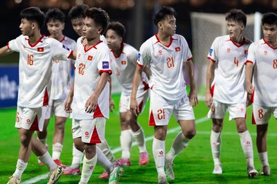 U17 Việt Nam có chiến thắng quan trọng ở VCK châu Á