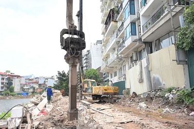 Gỡ 'điểm nghẽn' dự án hồ Tứ Liên
