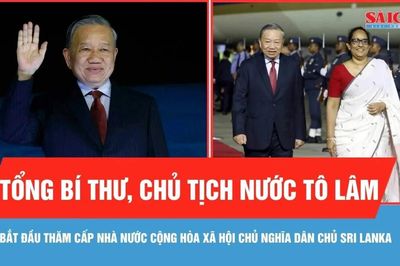 Tổng Bí thư, Chủ tịch nước Tô Lâm bắt đầu thăm cấp Nhà nước Cộng hòa xã hội chủ nghĩa dân chủ Sri Lanka