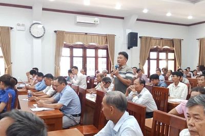 Cử tri xã Tiên Phước và Chiên Đàn kiến nghị nhiều vấn đề dân sinh