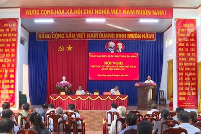 Cử tri Nam Dong gửi gắm nhiều trăn trở về đất đai, dân sinh