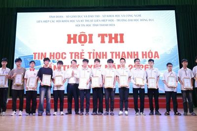 Bế mạc và trao giải Hội thi Tin học trẻ toàn tỉnh lần thứ 29