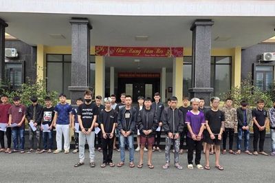 Khởi tố 25 bị can trong vụ 40 đối tượng hỗn chiến trên đường phố