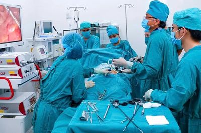 Trung tâm Y tế Vĩnh Thạnh thực hiện thành công 6 ca phẫu thuật nội soi cắt ruột thừa