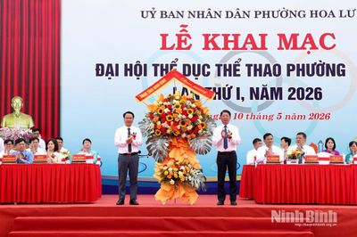 Các phường, xã khai mạc Đại hội Thể dục thể thao lần thứ I, năm 2026