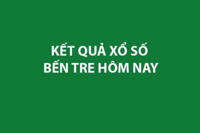 XSBT 12/5. Kết quả xổ số Bến Tre hôm nay ngày 12/5/2026. XSBT ngày 12/5