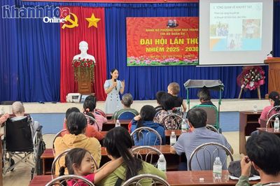 100% xã, phường sẽ triển khai mô hình phục hồi chức năng dựa vào cộng đồng
