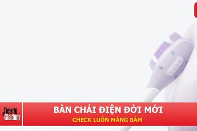 Xiaomi sắp ra mắt bàn chải điện có màn hình, phân tích mảng bám