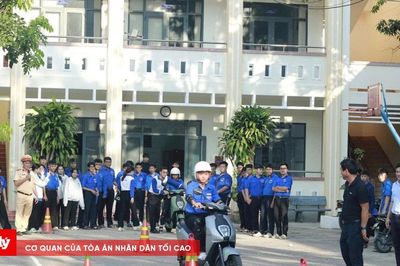 CSGT Gia Lai đẩy mạnh giáo dục an toàn giao thông trong trường học