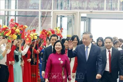 Chùm ảnh khai mạc trọng thể Đại hội đại biểu toàn quốc MTTQ Việt Nam lần thứ XI