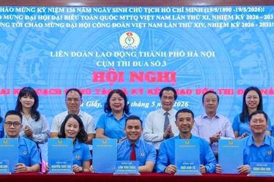Cụm thi đua số 03 triển khai nhiệm vụ công tác, ký kết giao ước thi đua năm 2026