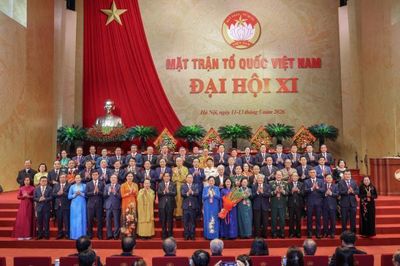 Bế mạc Đại hội Mặt trận Tổ quốc Việt Nam lần thứ XI, nhiệm kỳ 2026-2031