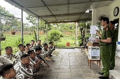 Trại giam Suối Hai triển khai nghiêm túc, minh bạch công tác đặc xá năm 2026