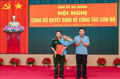 Hai tỉnh An Giang, Cà Mau có Chỉ huy trưởng Bộ Chỉ huy Quân sự mới