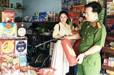 Hòa Điền tổng kết công tác phòng cháy, chữa cháy và cứu nạn, cứu hộ