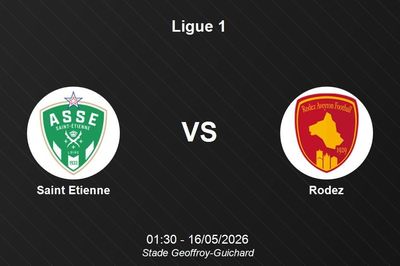 Nhận định Saint Etienne vs Rodez - Ligue 1