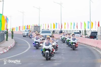 Thông báo phân luồng giao thông phục vụ Lễ công bố thành lập thành phố Đồng Nai