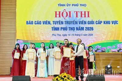 Bế mạc Hội thi Báo cáo viên, Tuyên truyền viên giỏi cấp khu vực năm 2026