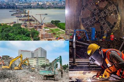 Toàn cảnh đại công trường Hà Nội những ngày bứt tốc
