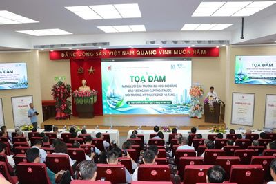 Ngành nước trước áp lực đô thị hóa: Cần đổi mới đào tạo nhân lực