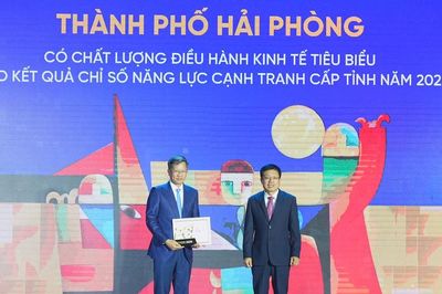 Hải Phòng tiếp tục nằm trong nhóm dẫn đầu cả nước về chất lượng điều hành kinh tế