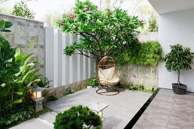 Những vị trí lý tưởng thiết kế sân vườn trong nhà phố