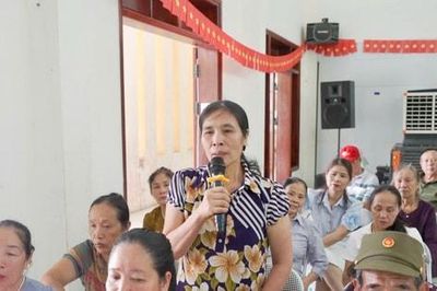 Cử tri Thiên Lộc kiến nghị nhiều vấn đề dân sinh trước kỳ họp HĐND xã