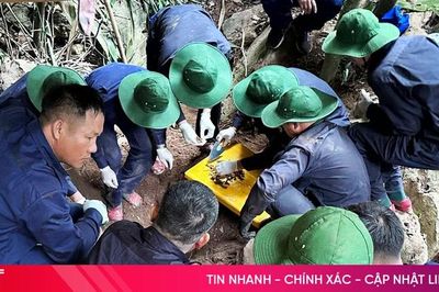 Chuyện chưa kể về hành trình cất bốc 7 hài cốt liệt sĩ trong hang đá ở Lào