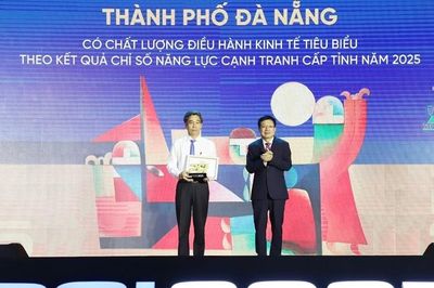 Đà Nẵng nằm trong nhóm 5 địa phương dẫn đầu cả nước về chất lượng điều hành của PCI 2025