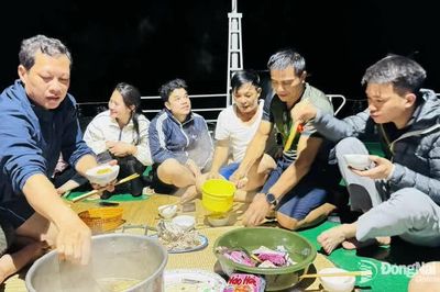 Câu cá giữa trùng khơi