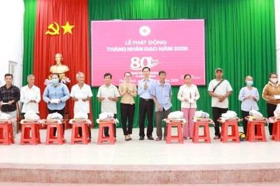 Xã Tháp Mười: Tiếp nhận 1,1 tỷ đồng hỗ trợ hoạt động nhân đạo