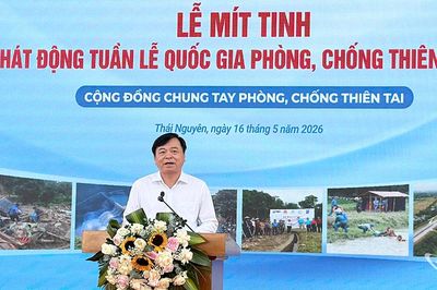 Phát động Tuần lễ Quốc gia phòng, chống thiên tai năm 2026