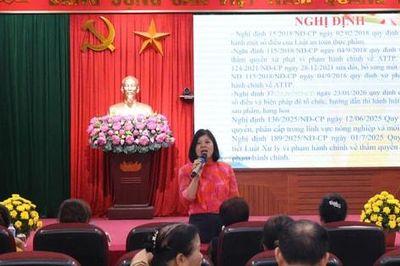 Phú Diễn đẩy mạnh tuyên truyền an toàn thực phẩm năm 2026
